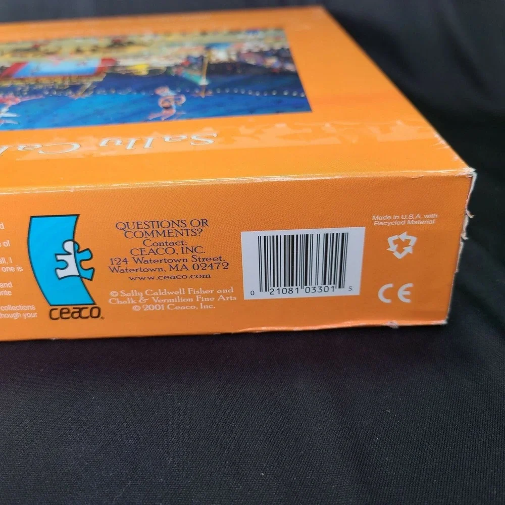 Monte Carlo Cirque Circus Puzzle 1000 Pieces 27 x 20 Ceaco Elephants Sealed New